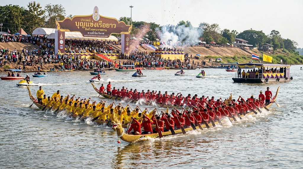 นัดดวลฝีพาย! ทม.สมาร์ทรัฐ เตรียมจัดแข่งขัน "บุญแข่งเรือยาว"